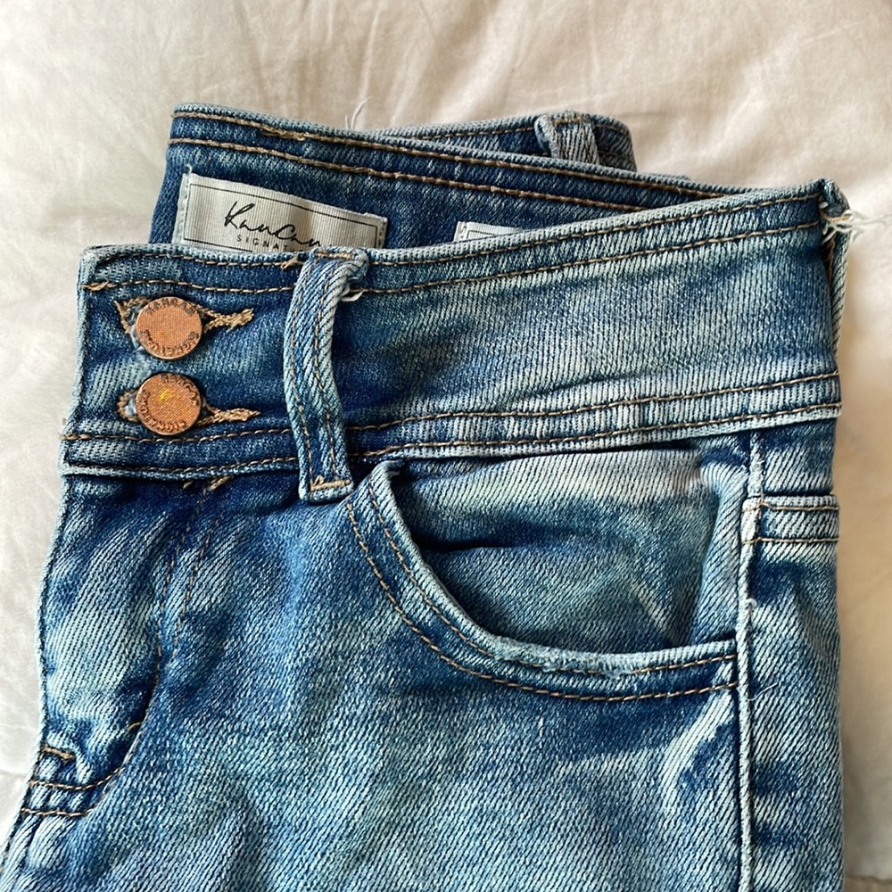 Girls Mid-rise jeans. KanCan. Mid-rise ankle skinny. Size 12